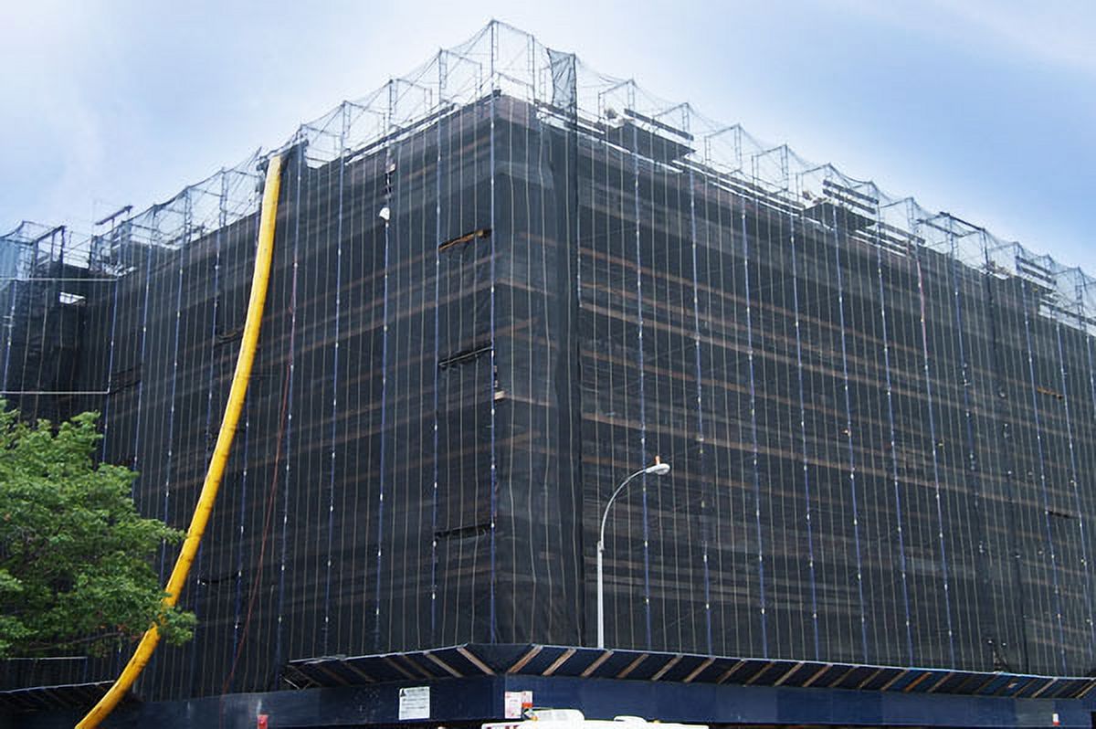 Jaydee Group USA B1501749 BOEN DN-10115 Debris Safety Netting, Black - 4 x 150 ft.