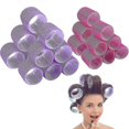 thumbnail image 1 of Jumbo Size Hair Roller Sets, Self Grip Hair Curlers,(2 Size 24 Packs), 1 of 5