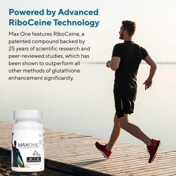 Max One, Focused Riboceine Supplementation, 60 Vegetable Capsules, 60 Servings