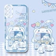 thumbnail image 2 of Funda de silicona para Samsung Galaxy S22 Ultra S21 FE S20 S10 Plus Note 20 10 A32 A52 A52S A72 A53 A73 A13 Hello Kitty Kuromi Melody Fivean LED, 2 of 2