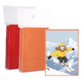 thumbnail image 1 of Uxcell Pochettes Mates pour Cartes, Protecteurs de Deck pour Cartes à Échanger Parfaits pour Cartes à Échanger & Baseball & Sports & Rassemblement de Magie & Cartes de Jeu de Magie (Rouge/orange, 100 Pcs), 1 of 7
