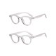 thumbnail image 1 of Sonducket Monturas para gafas, estante para gafas, regalo exquisito, elegante, Unisex, accesorios de oficina para hombre y mujer, suministros para juegos, Cadenas y cordones para anteojos Gris blanco Sonducket AP012571-04, 1 of 6