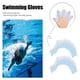 thumbnail image 1 of Manoplas de natación de silicona tipo RANA aletas de mano guantes Ehuebsd, 1 of 8