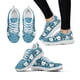 thumbnail image 1 of Zapatos casuales con estampado de dientes dentales rosas para mujer, zapatillas planas de malla de aire, cómodos, con dibujos animados, 1 of 6