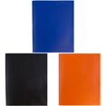 thumbnail image 3 of 3Pack Multi Colored File Folders Two-Pocket Folder, Three-Hole Punch, Letter Size, Heavy Duty Plastic Two Pocket Folders with 3 Hole, Heavy Duty Plastic 2 Pocket Folder, Document Folder, 3 of 7