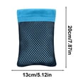 thumbnail image 3 of Grand Gant de Retrait de Sable avec Poche en Filet pour Plage Piscine et Activités Extérieures Sac de Poudre Réutilisable et Respectueux de la Peau Accessoire, 3 of 9