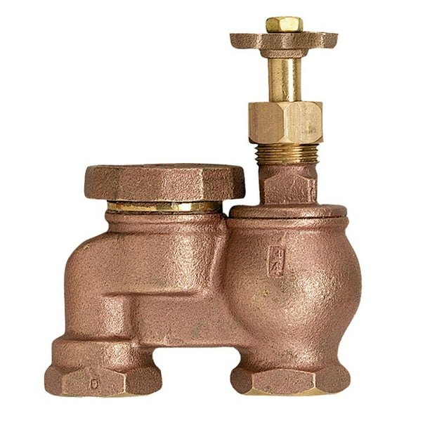 Orbit 1" Manual Adjustable Brass Antisiphon Control Valve 150 PSI