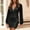 Black, variant on TIANEK Women Formal Dress,Fashion Long Sleeve Shiny Sequin Club Dress,Elegant V Neck Lantern Sleeves Hip Wrap Slim Evening Gown Short Mini Dress for Bridal
