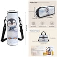 thumbnail image 7 of Jeiento Penguin 17 Inch Schoolbag Set 4-Piece Lunch Bag Pencil Case Water Bottle Holder Lightweight Large Capacity Backpack for Boys Girls Kids Elementary School, 7 of 7