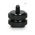 Hims 4PCS 1/4 Inch20 Tripod Screw Adapter Flash Hot Shoe Mount for