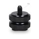 thumbnail image 3 of Adaptador de tornillo para trípode de 4 piezas de 1/4 de pulgada a 20, zapata de flash para cámaras Canon, Nikon y DSLR., 3 of 5