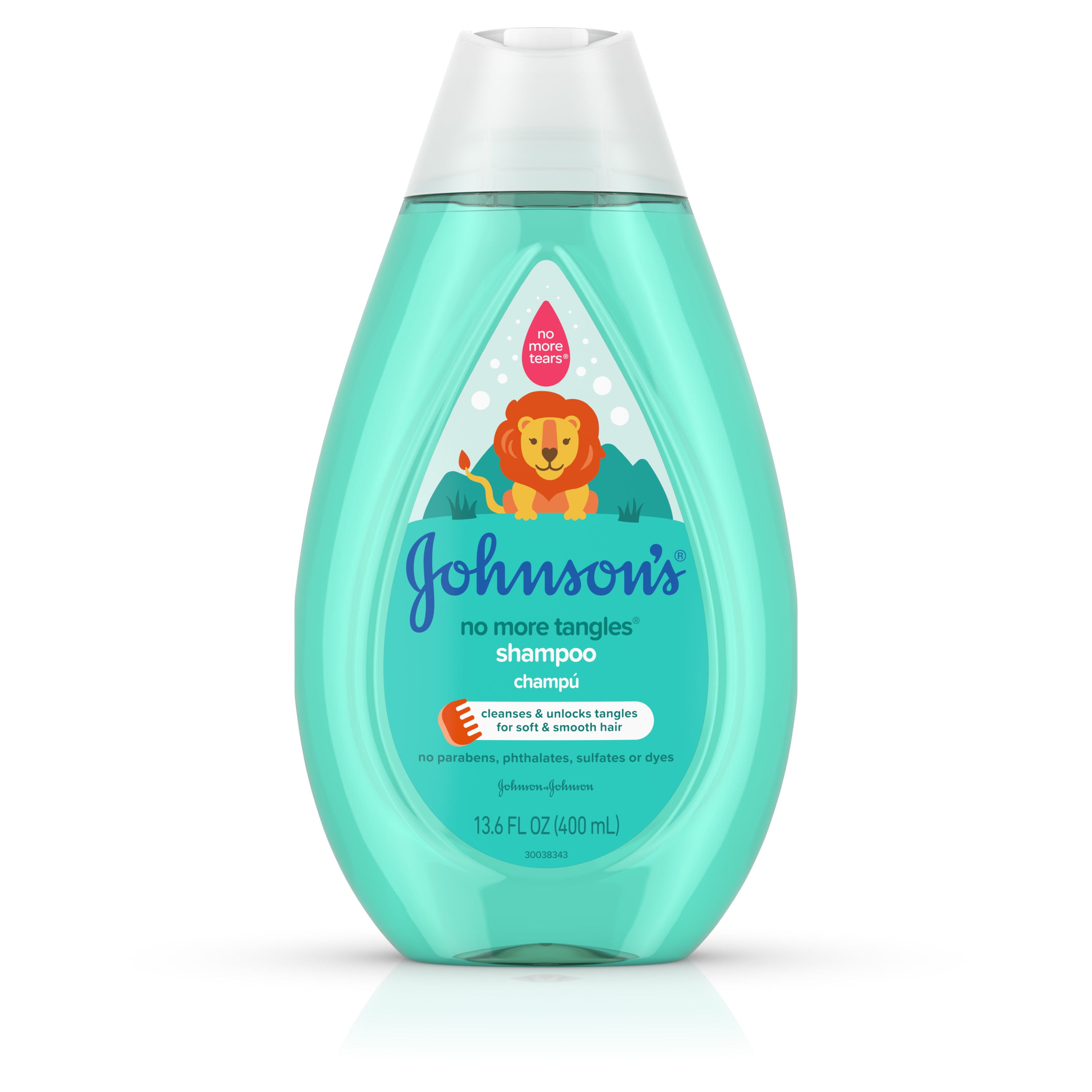 Johnsons Baby Shampoo No More Tangles 13.6 Ounce (400ml) (2 Pack)