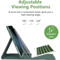 thumbnail image 4 of Detachable Bluetooth Keyboard Folio with Pencil Holder for 11-inch iPad Air M3/M2, 10.9-inch iPad Air 4th/5th Gen & 11-inch iPad Pro (2018–2022),Deep Green, 4 of 8