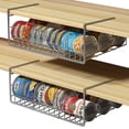 thumbnail image 4 of Sorbus Silver Under Cabinet Can Organizer – Pantry Shelf for Canned Food Storage (2 pack), 4 of 9