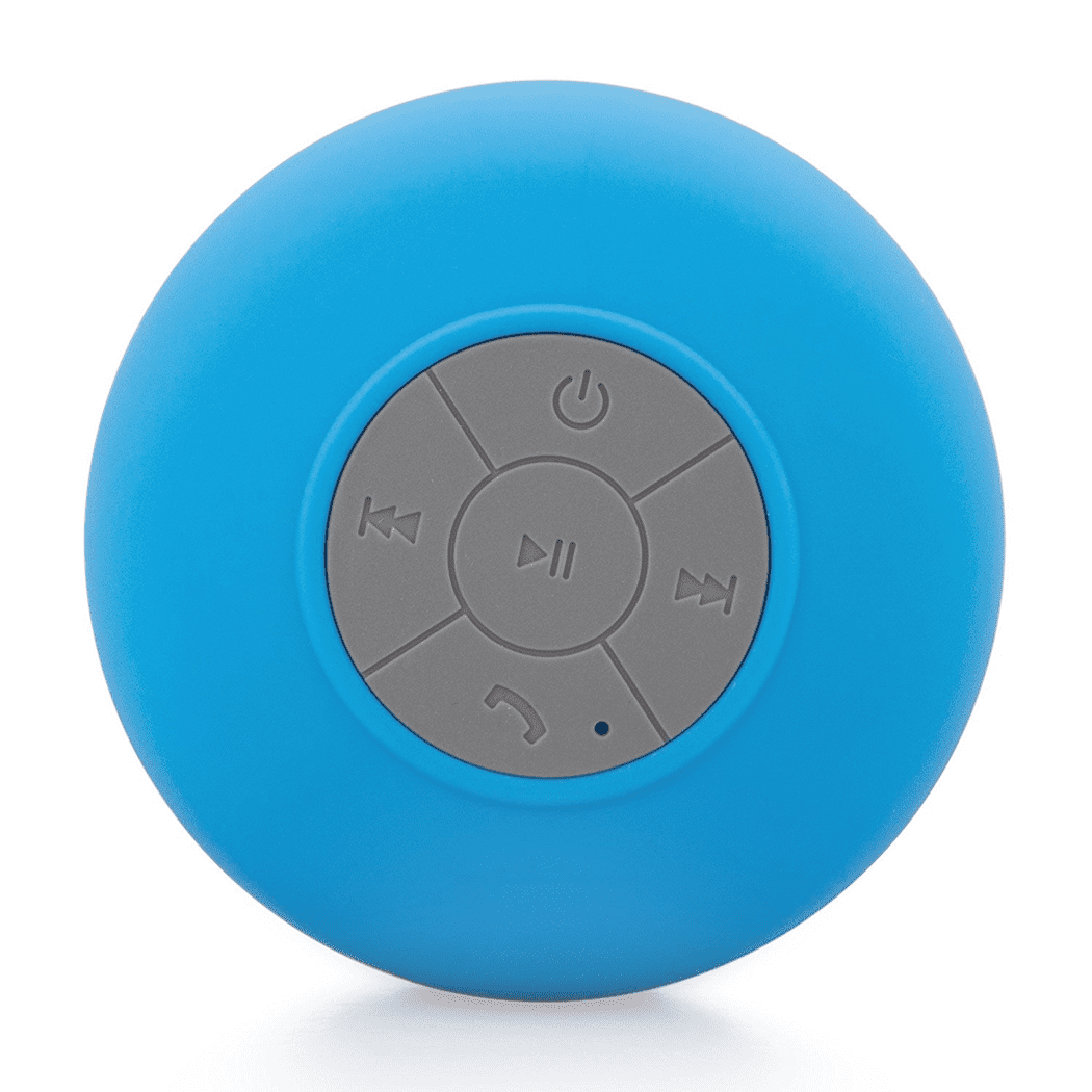 Waterproof Shower Bluetooth Speaker with Color Changing Light