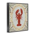thumbnail image 2 of Stupell Industries Coastal Lobster with Gingham Kitchen Charm Black Framed Giclee Art, 11 x 14, by Vero Illustrates, 2 of 8