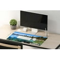 thumbnail image 5 of Extended Mouse Pad, XXL Gaming Mouse Pads, Large Big Mousepad Laptop Computer Keyboard Mat Desk Pad with Non-Slip Base Stitched Edge for Gaming Office, 35.4 x 15.7 inch, Lake Tahoe, 5 of 6