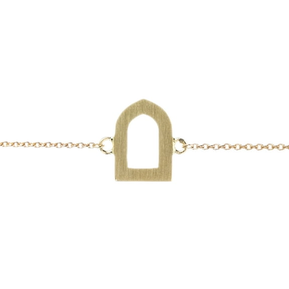 Sheida Farrokhi Jewelry 18k Yellow Gold Women's Sahra Bracelet for The Young and Adults