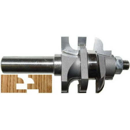 

Magnate 9007B One Piece Stile and Rail Router Bit — Concave Profile; 1-1/8 Cutting Height; 1/2 Shank Diameter; 1-5/8 Overall Diameter; 1-1/2 Shank Length