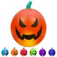thumbnail image 1 of Halloween Inflatable Pumpkin Blow-Up Pumpkin Decoration Battery Operated Scary Pumpkin LED Light, 1 of 7