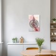 thumbnail image 4 of ZHONGYUTONG Islamic Wall Art Ayatul Kursi Picture Canvas Prints Arabic Calligraphy Quran Paintings Muslim Home Decor Framed (12.00" x 18.00"), 4 of 5