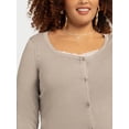 thumbnail image 2 of Jessica Simpson Women's Plus Manuela Layered Look Top, Sizes 0X-4X, 2 of 6