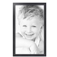 thumbnail image 2 of ArtToFrames 16" x 27" Galleria Noir Picture Frame, 16x27 inch Black MDF Poster Frame (WOM-4083),  Pack, 2 of 8