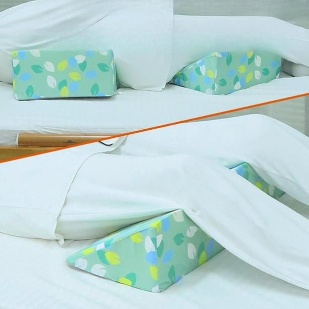 almohadas en forma de cuña triangulares para apoyar la espalda