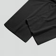 thumbnail image 5 of INCERUN Men's Casual Wide-leg Straight Formal Trousers Solid Color Pants, 5 of 5