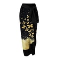 thumbnail image 3 of Traje De Baño Damas 2 piezas de traje de baño atlético de playa para mujer a la moda con vestido para accesorios femeninos (mariposa L), 3 of 8