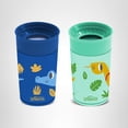 thumbnail image 1 of Dr. Brown's - Vaso Dr. Brown's Milestones Cheers360, azul y verde, 10 onzas, paquete de 2, 1 of 1