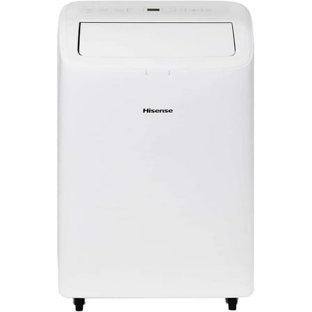 Restored Hisense 8,000 BTU Portable Air Conditioner with Dual Hose and Inverter (Refurbished)
