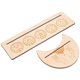 thumbnail image 2 of Moon Shaped Wooden Tarot Card Stand Elegant Holder for Daily Display Meditation and Divination Use, 2 of 4