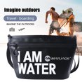thumbnail image 3 of Bolso cosmético impermeable con cremallera Paquete de hombro de natación de PVC para deportes al aire libre FLhrweasw Nuevo, 3 of 8