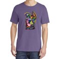 thumbnail image 2 of Wild Bobby,Rescues are My Favorite Breed | Cute Neon Dean Russo Pitbull Dog Dog Lover Garment-Dyed Washed Look Short Sleeve Tees, Purple, Medium, 2 of 3