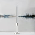 thumbnail image 2 of ROOT Candles Unscented Smooth Arista™ Taper Candles, 12-Inch Tall, Box of 12, Color: Platinum, 2 of 2