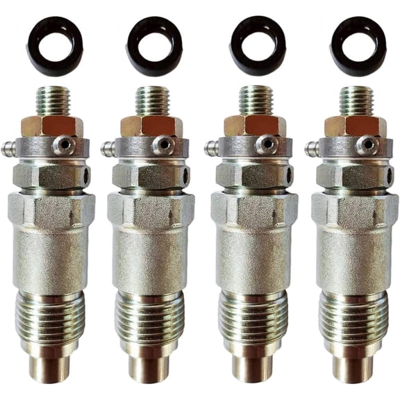 Seapple New 4pcs Fuel Injector Assembly 093500-2480 23600-56020 Compatible with Toyota 3B Diesel Engine
