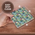 thumbnail image 7 of 3drose, Pretty Gradient Color Cactus Flower Pattern, Set of 4 Ceramic Tile Coasters, 7 of 7