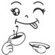 thumbnail image 3 of Deliciosos diseños de emoticones para refrigeradores y paredes, decoración de arte ecológico para el hogar, adorables calcomanías con caras felices, 3 of 8