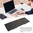 thumbnail image 4 of Teclado Plegable, Teclado Plegable Inalámbrico Con Soporte, Teclado De Viaje Recargable, Teclado Portátil Triple Plegado Para , OS X, Para Para IOS,, 4 of 7
