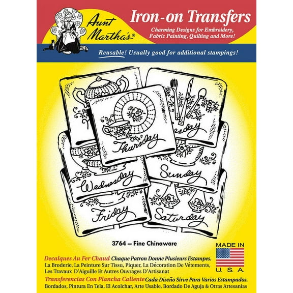 Aunt Martha's #3764 Fine Chinaware