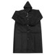 thumbnail image 3 of Adult Raincoat with Hood Made of Durable EVA Material Waterproof and Breathable One Size Fits Most, 3 of 4