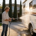 thumbnail image 2 of LALASOO Pressure Washer, Handheld Power Washer, With 360° Rotating For Three Spray Modes, Effortless Dirt & Stain Removal, Foam Tank with Dual Nozzle, 2 of 7