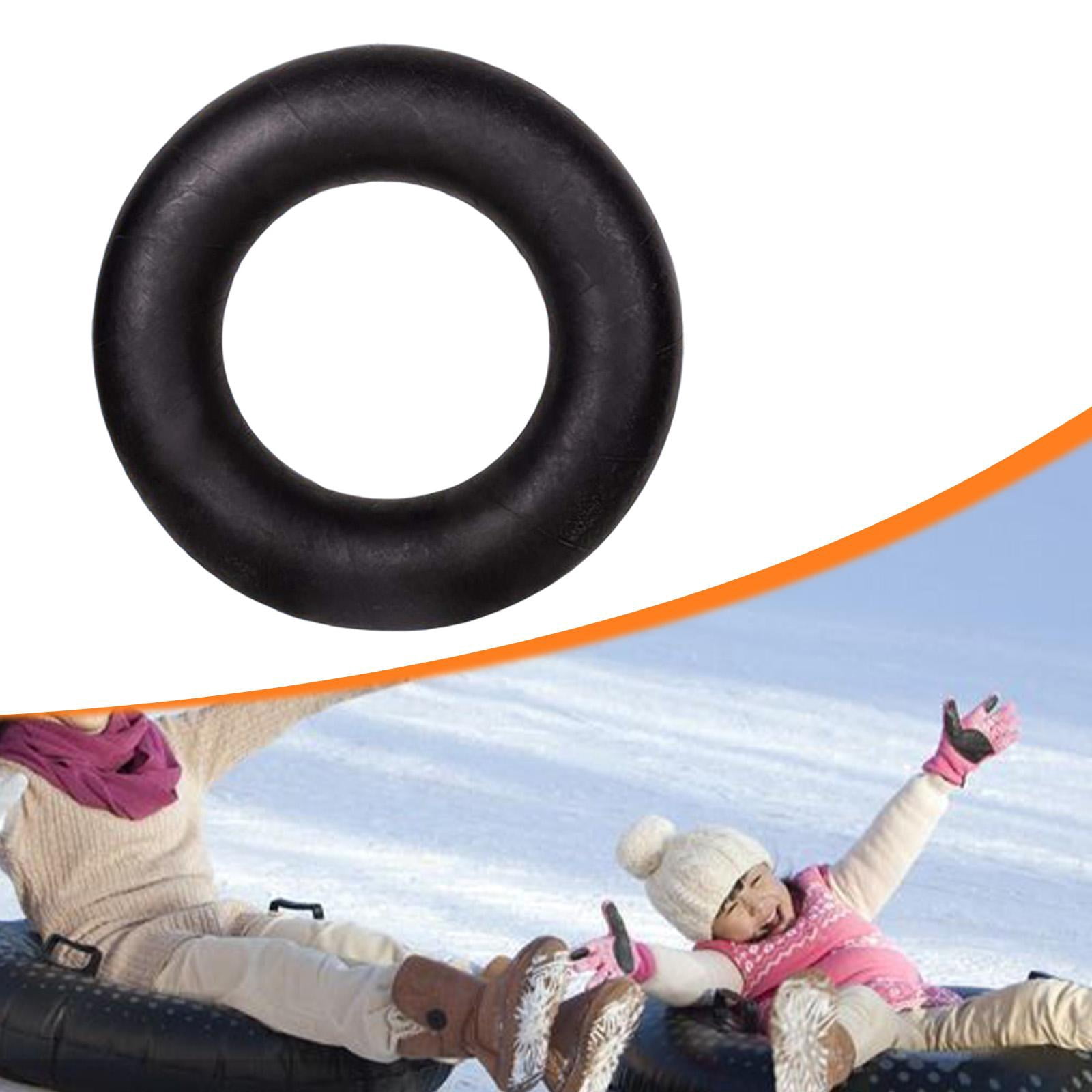 DimyFew Heavy-duty 100cm PVC Inflatable Inner Tube for Snow Sledding, Ideal for Swimming