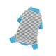 thumbnail image 1 of onlyliua para Interior/Exterior Ropa de Invierno Acolchada Vacía para Mascotas de Cuatro Patas, Ropa a Rayas, Ropa para Mascotas, 1 of 3