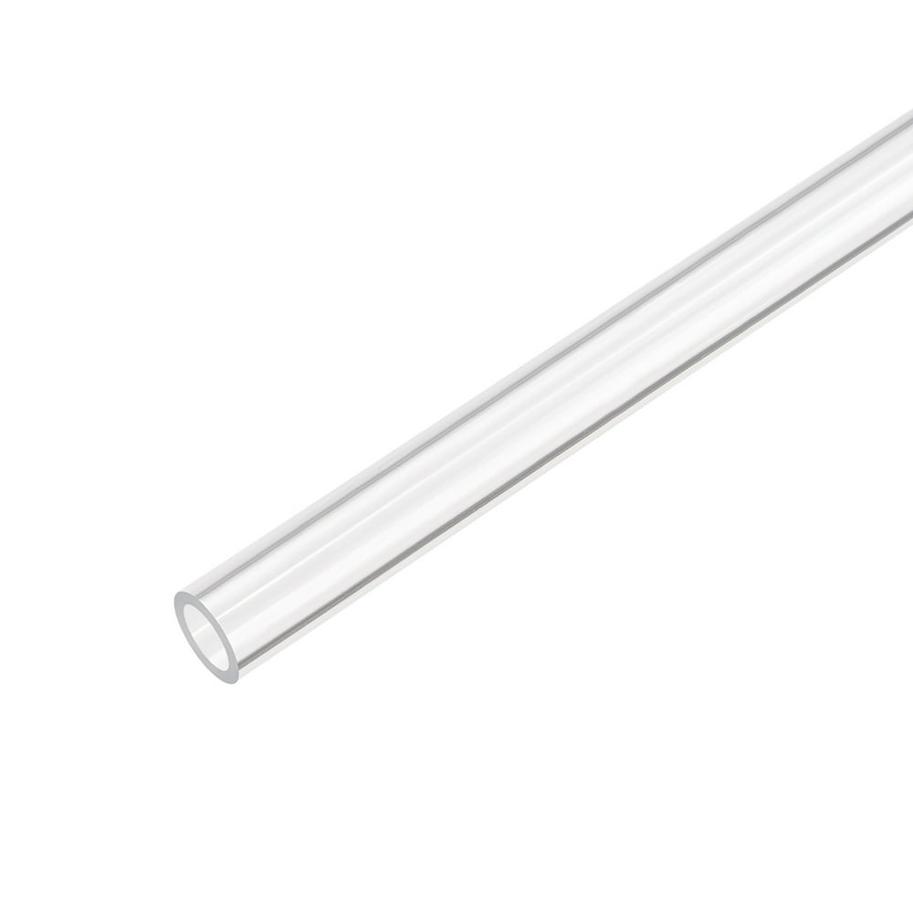 Arcylic Rigid Round Tubing Clear 11mm(1/2inch) ID x 15mm(5/8inch) OD