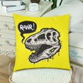 thumbnail image 2 of MKHERT Dinosaur Bones Throw Pillowcase Pillow Cover Cushion Couver 18x18 inch, Set of 2, 2 of 2