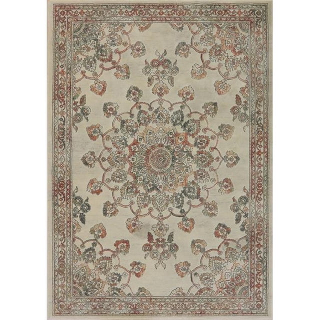 Dynamic Rugs IM24634206474 2 ft. x 3 ft. 11 in. Imperial 63420 Rectangle Transitional Area Rug - 6474 Beige & Bronze