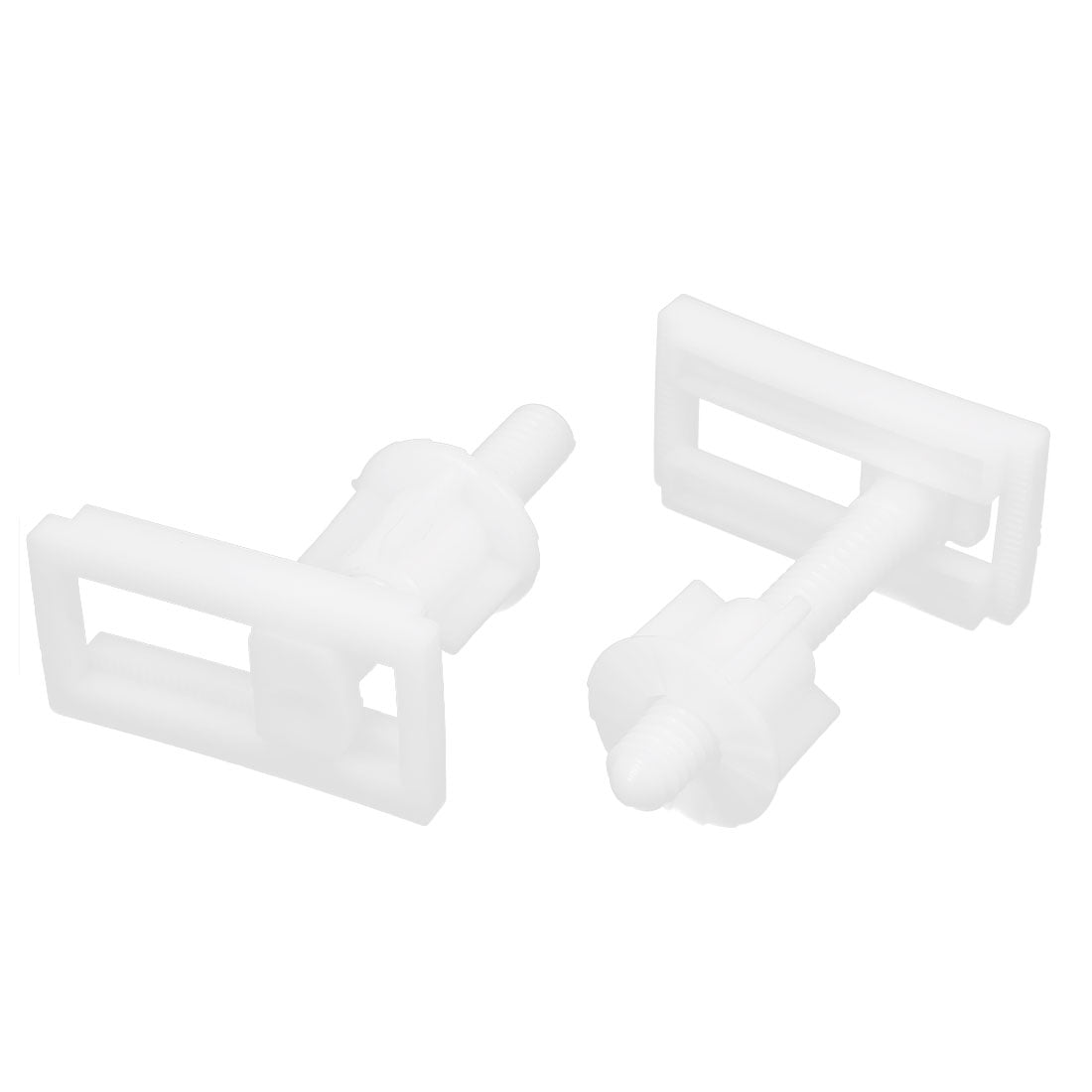 Rectangular Shaped Toilet  Hinge Bolts Nuts Repair Tool 2pcs