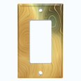 thumbnail image 6 of Metal Light Switch Plate Cover Image of Marble Green Yellow Swirl MAR085, 6 of 16